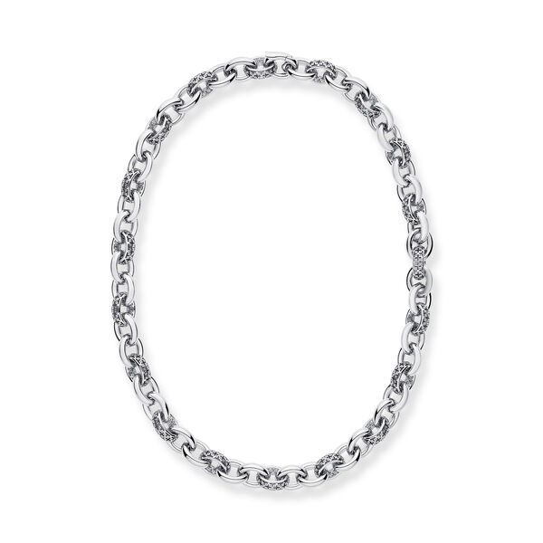 Collier &agrave; maillons en argent